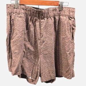 Women's brown animal print shorts by sanctuary size xl (xl3)